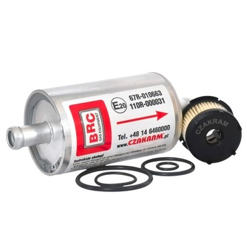 FILTRY DO BRC ZESTAW KOMPLET FILTRÓW DO BRC CZAKRAM FL + FC