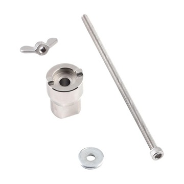 Универсальный инструмент для снятия велосипедной ступицы. Установщик Снимите ступицу с помощью шлицевого торцового ключа.