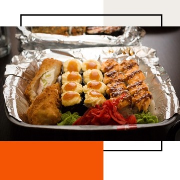 Рулон пленки для кейтеринга FOOD ALUMINIUM THICK 60 метров