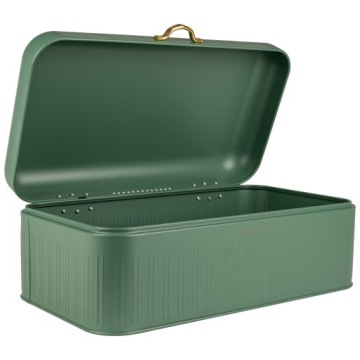 УРНА ДЛЯ ХЛЕБА ЗЕЛЕНАЯ ИЗ НЕРЖАВЕЮЩЕЙ СТАЛИ