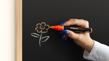 Доска меловая черная 70х50 см, деревянная рама ЭКО.