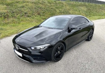 Mercedes CLA C118/X118 Coupe 2.0 250 224KM 2020 Mercedes-Benz CLA 4x4 2.0 224 KM AMG LINE NIGHT PAKIET 2020r Warszawa 2.0, zdjęcie 2