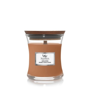 Mała świeca Santal Myrrh WoodWick