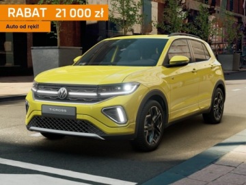 Volkswagen T-Cross SUV Facelifting 1.5 TSI 150KM 2026 Volkswagen T-Cross R-Line Plus 1.5 TSI 150 KM DSG