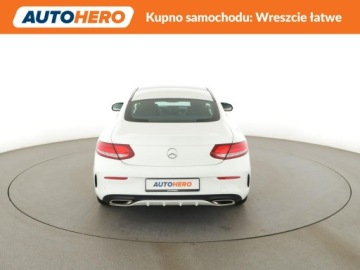 Mercedes Klasa C W205 Coupe 200 184KM 2018 Mercedes C 200 amg line panorama navi automat, zdjęcie 5