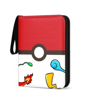 Папка-переплет для карточек Pokemon, 50 страниц с замком