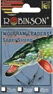 Robinson Przypony wolframowe Super Strong 25cm/3kg 2szt