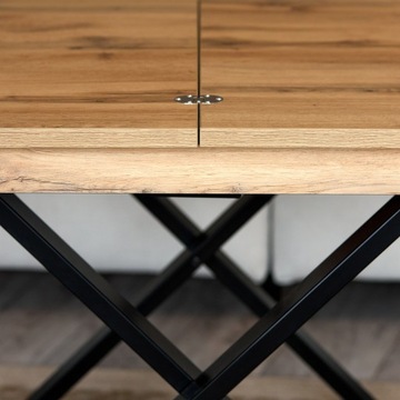 Раздвижной журнальный столик 70-140x100x76см дуб Журнальный столик Приподнятый журнальный столик Стол-скамья