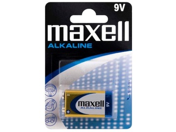 Bateria alkaliczna 6LR61 9V (R9) Maxell Alkaline