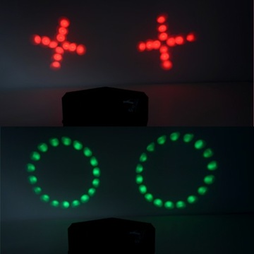 Светодиодный RGB-прожектор с двойным эффектом Moonflower DMX