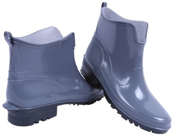 Серые, короткие галоши Lemigo 40 EU