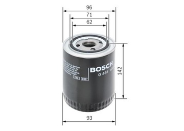 BOSCH 0 451 104 066 FILTR OLEJE