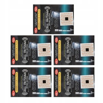 НАКЛЕЙКИ ДЛЯ УСИЛЕНИЯ СИГНАЛА ТЕЛЕФОНА, 5 ШТ.