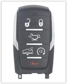 RAM USA Kanada 1500 2019+ Kluczyk Smart Key