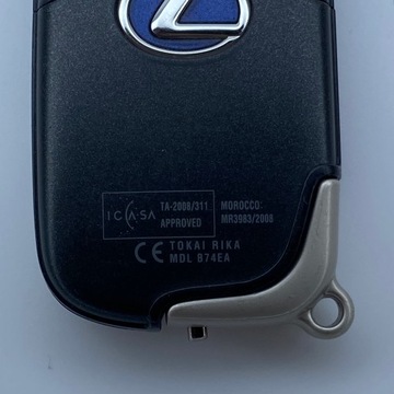 KLÍČEK SMART KEY OE LEXUS RX 2010-2015