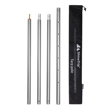 Палатка с брезентом, регулируемая длина навеса, алюминий