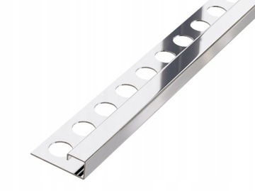 Listwa profil narożny Srebrny Chrom P 10mm x 270cm