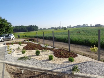 Бордюр садовый газонный пластиковый гибкий бордюр черный 6 см 10 м