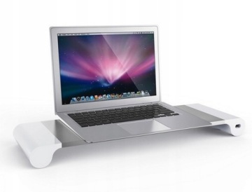 Подставка для USB-монитора x 4 Настольная полка с пробелом Подставка для ноутбука