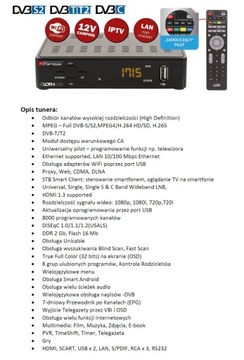 Opticum SLOTH COMBO Plus MINI DVB-T2/SAT/CABLE тюнер