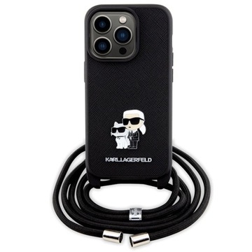 Etui KARL LAGERFELD pokrowiec Crossbody Sznurek na szyje do iPhone 14 Pro