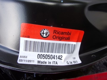ALFA ROMEO 147 FACELIFT VÍKO KUFRU KUFRU NOVÁ ORIGINÁLNÍ