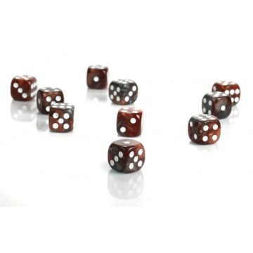 КУБИКИ 1,6 СМ RPG ЖЖЕНЫЙ ЛЕС ШЕСТИГРАННАЯ КОСТЬ K6