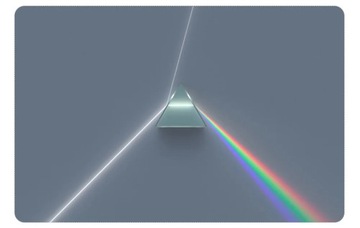 ОПТИЧЕСКАЯ ПРИЗМА ПОДАРОК ​​ФОТОГРАФУ - треугольная 50ммх30мм*30мм