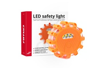 Samochodowa lampa awaryjna z funkcją latarki
