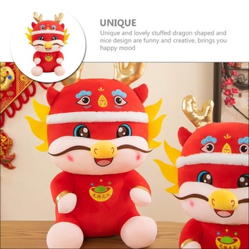 2024 плюшевая игрушка-дракон, украшение на подушку дракона
