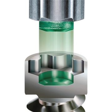 Саморезы для настила TORX SPAX нержавеющая сталь А2 - старое золото 5x60 100 шт.