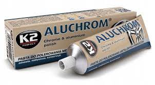 K2 ALUCHROM Pasta polerska do chromu, aluminium