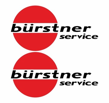Bürstner Burstner Zestaw Camping Naklejki CAMPER