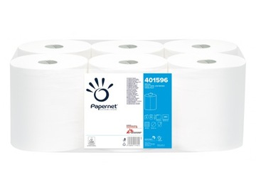 Ręczniki w rolce CELULOZA 137m x6 Papernet 401596