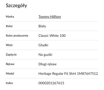 Koszula Tommy Hilfiger