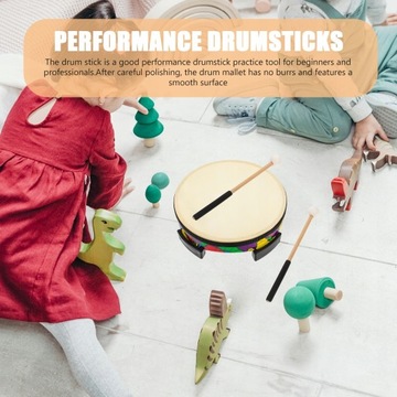 10 пар язычных барабанных палочек Drums Ins