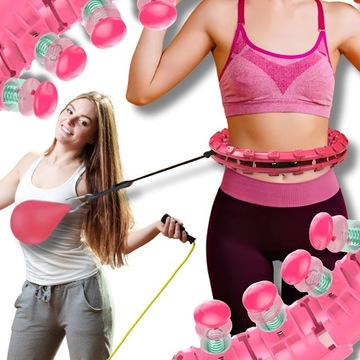 HULA HOP SMART С ВЕСОМ И ПОХУДЕНИЕМ ПАБ, СКЛАДНОЙ + СКАЛАВКА