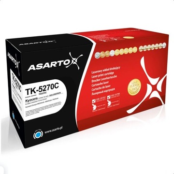 Toner Asarto do Kyocera TK5270C | TK-5270C | 6000 str. | cyan