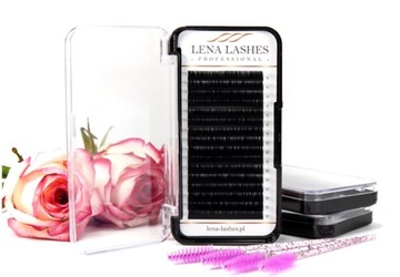 РЕСНИЦЫ LENA LASHES C 0.10 МИКС