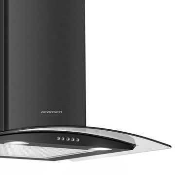 OKAP KOMINOWY LED KUCHENNY 60cm POCHŁANIACZ DO KUCHNI WYDAJNY NOWOCZENSY