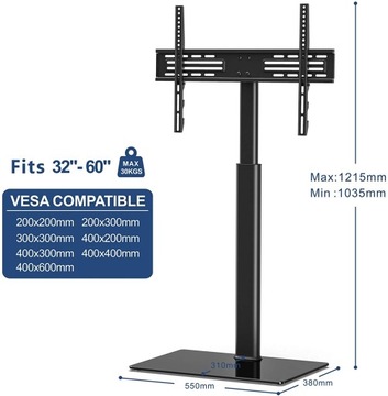 Uchwyt do telewizora Fitueyes TT106002GB 32-60 cal