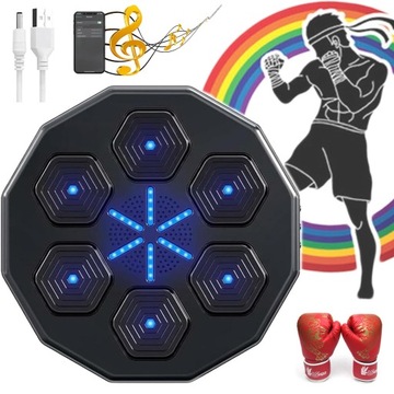 Музыкальный боксерский тренажер На тренировочной боксерской стене BOXER Wall Target Wall