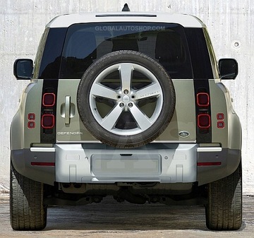 LAND ROVER DEFENDER - LIŠTA CHRÓM VÍKO KUFRU KUFRU