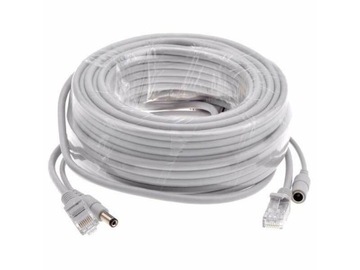 Kabel do kamery monitoringu wideo+prąd UTP 10m 4x0.4mm2+2x0.3mm2