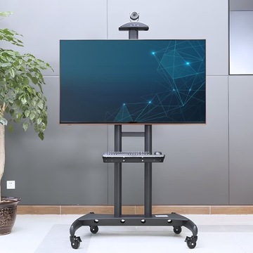 Прочная универсальная передвижная подставка для светодиодных телевизоров VESA TV диагональю 32–70 дюймов.