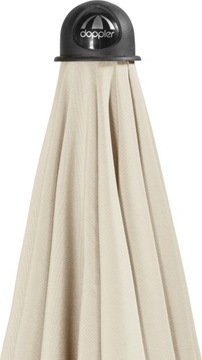 PARASOL OGRODOWY na balkon DUŻY składany do ogrodu Doppler 200cm Green