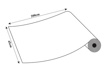 Folia Okleina Okienna DMUCHAWCE 45x200cm Statyczna
