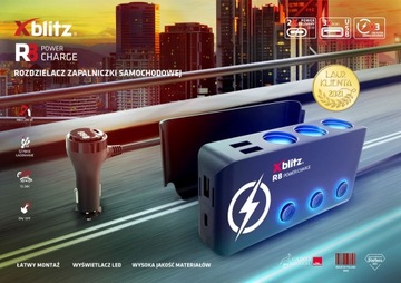 Автомобильный распределитель Xblitz 12/24 В Xblitz R8