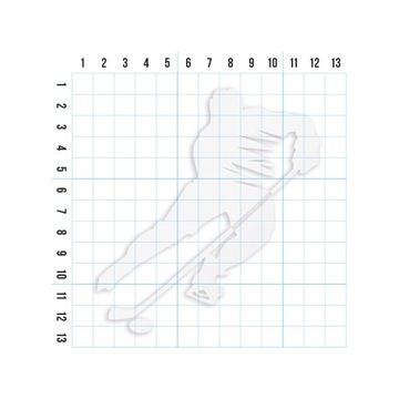 ХОККЕЙНАЯ СВЕТООТРАЖАЮЩАЯ НАКЛЕЙКА НА АВТОМОБИЛЬ ХОББИ ДЛЯ АВТОМОБИЛЯ