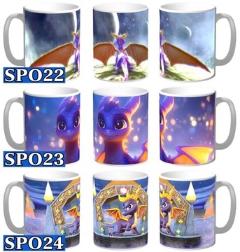 КРУЖКА SPYRO THE DRAGON GAME В ПОДАРОК ​​Имя + БЕСПЛАТНАЯ Коробка 330МЛ